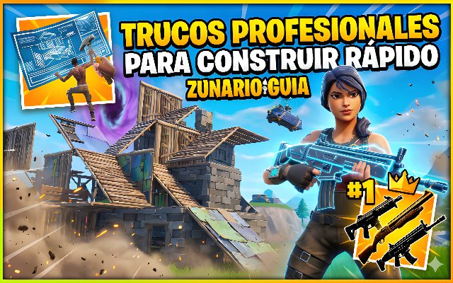 Trucos profesionales para construir más rápido en Fortnite
